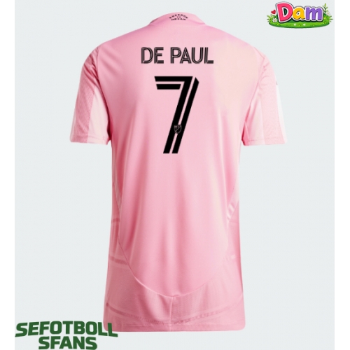Inter Miami Rodrigo De Paul #7 Hemmatröja Kvinnor 2026-27 Kortärmad
